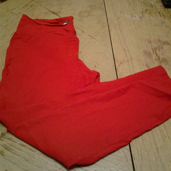 Red  Pants - Picture 1 of 5